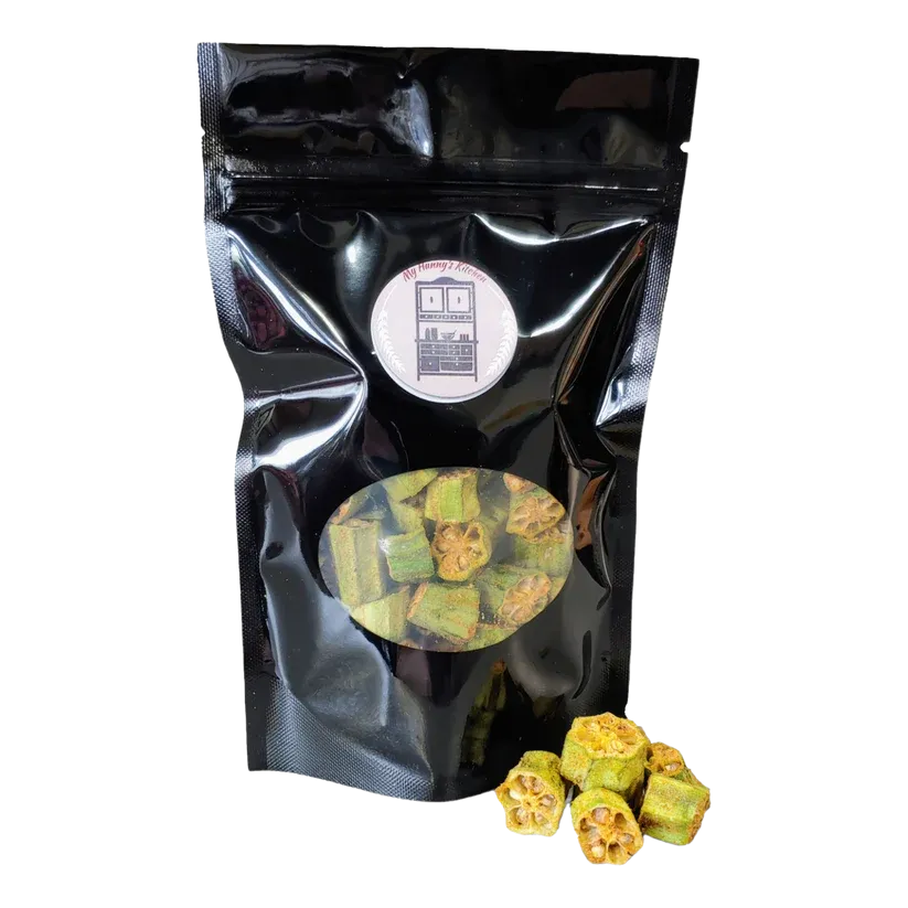 Okra Crunchies (Cajun Seasoning) - Freeze Dried Veggies