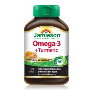 Omega-3 & Turmeric | No Fishy Aftertaste