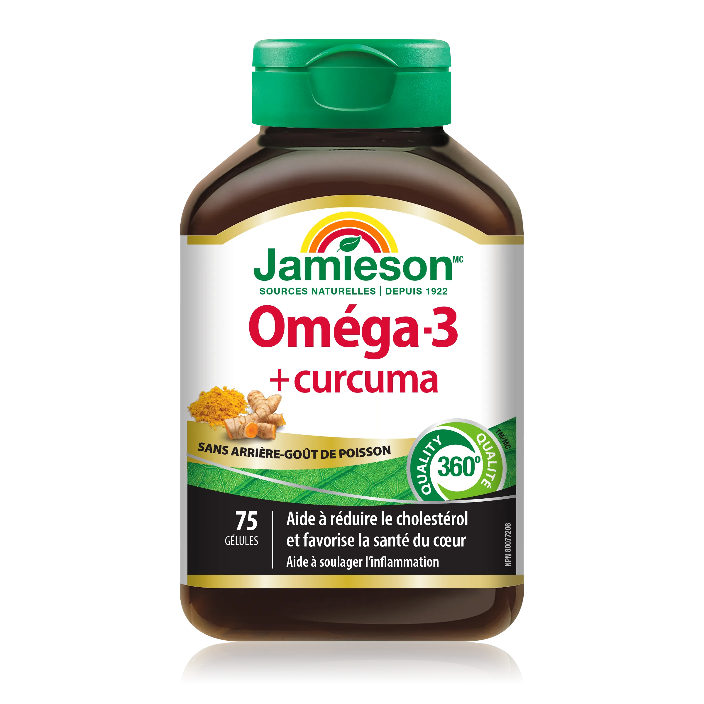 Omega-3 & Turmeric | No Fishy Aftertaste