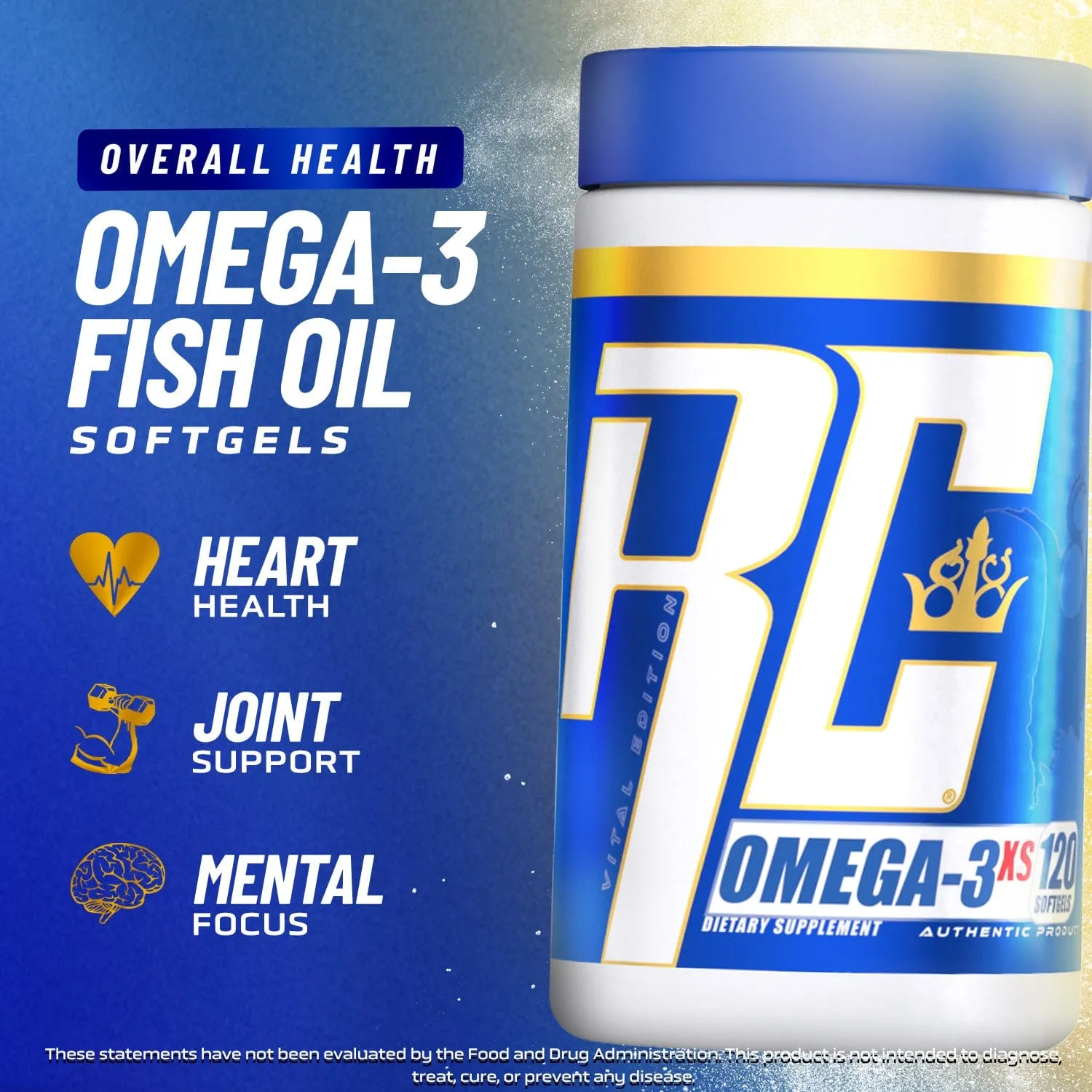 Omega-3 XS Fish Oil Softgels