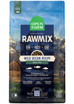 Open Farm RAWMIX Wild Ocean Grain Free Recipe for CATS