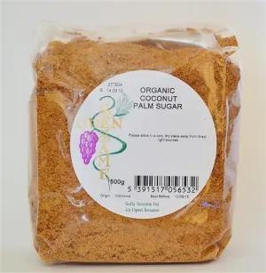 Open Sesame Organic Coconut Palm Sugar 500G