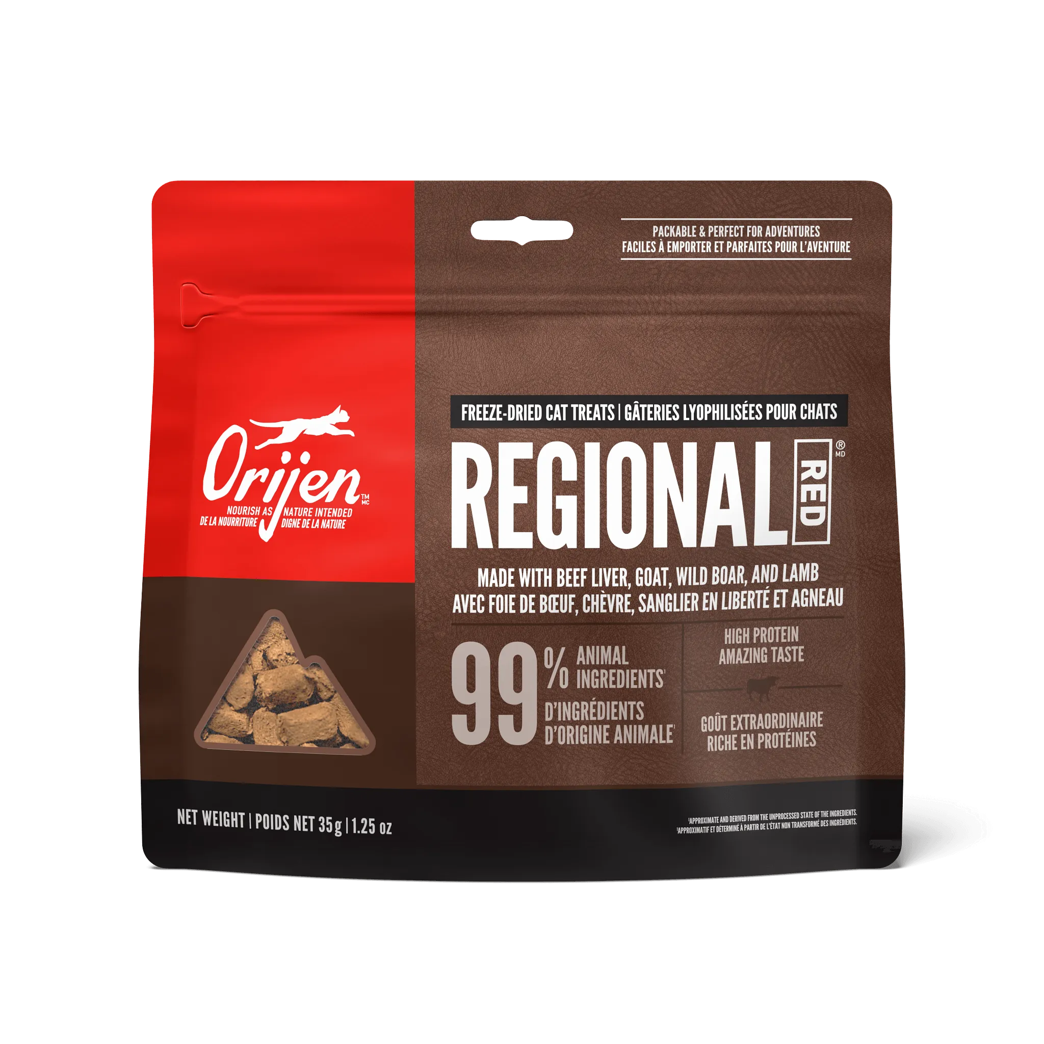 Orijen Freeze-Dried Cat Treats Regional Red