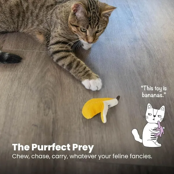 Petstages Dental Banana Cat Toy