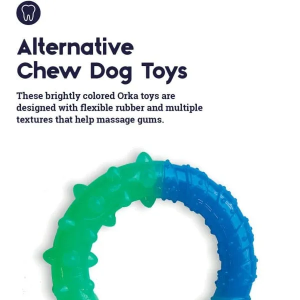 Petstages Orka Puppy Dental Chew Toys - 3 Pack