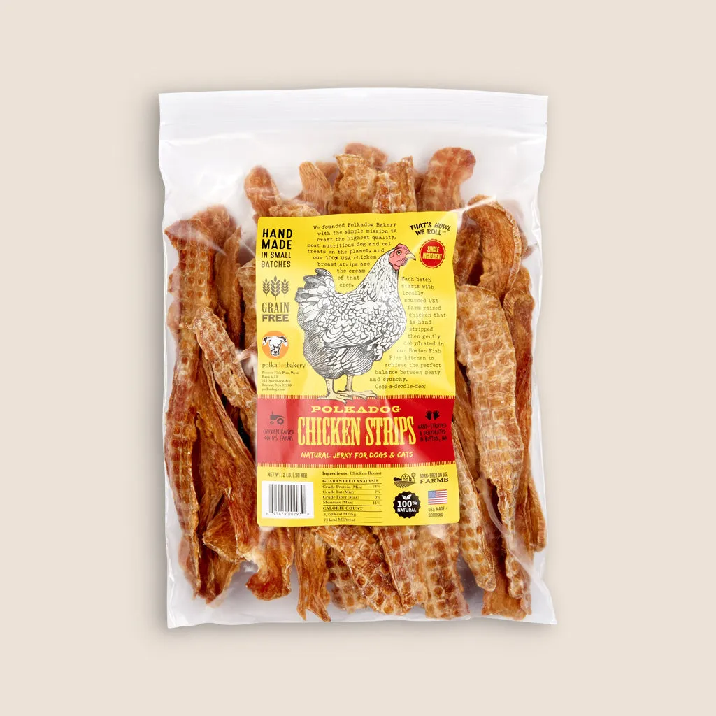 Polkadog Chicken Strip Jerky