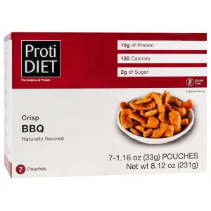 Proti Diet Barbecue Crisps Box