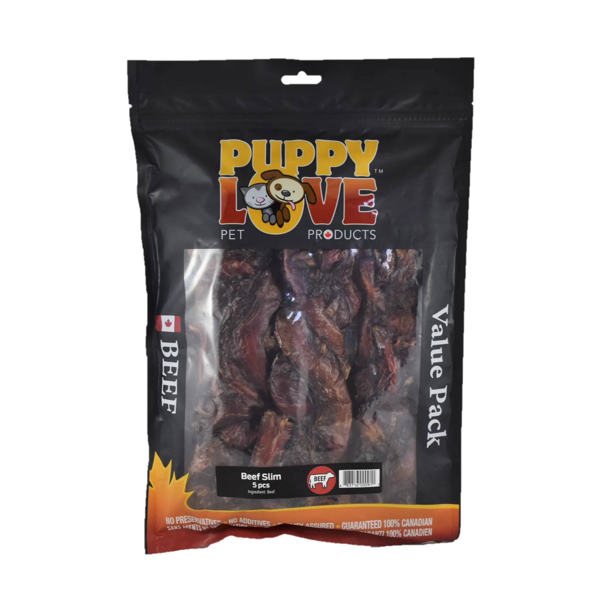 Puppy Love Beef Slim - 5pc