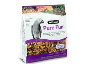 Pure Fun Parrots & Conures 2lb (0.91kg)