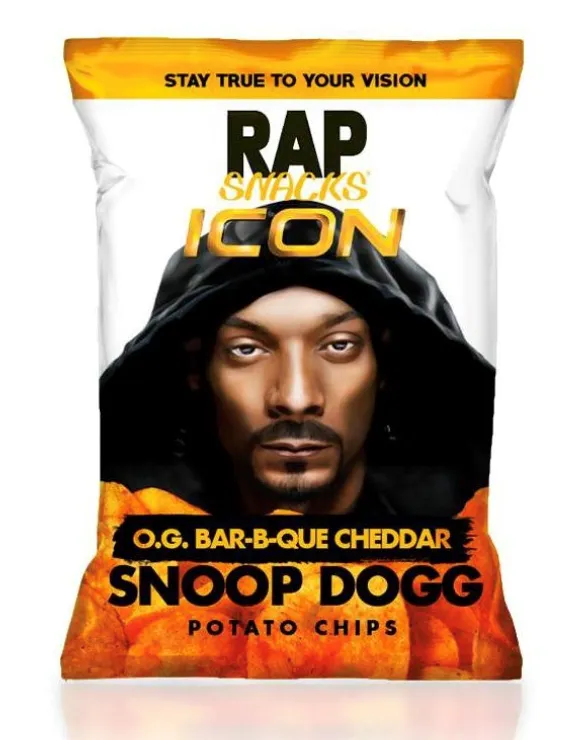 Rap Snacks Snoop Dogg BBQ Cheddar 2.5oz