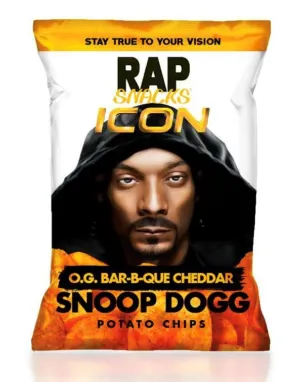 Rap Snacks Snoop Dogg BBQ Cheddar 2.5oz