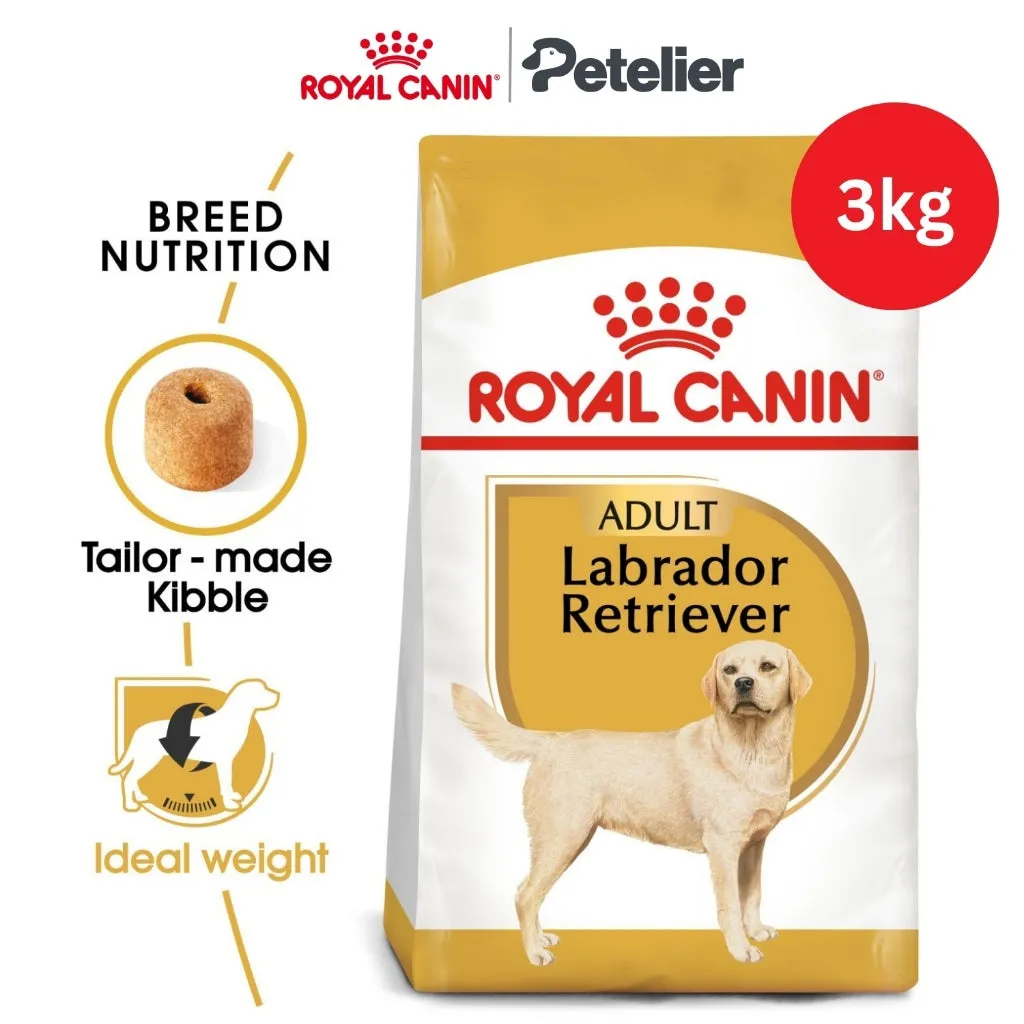 Royal Canin Labrador Adult 3kg Dry Dog Food - Breed Health Nutrition