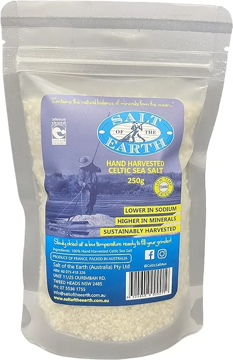 Salt Of The Earth Celtic Sea Salt - Course 250g