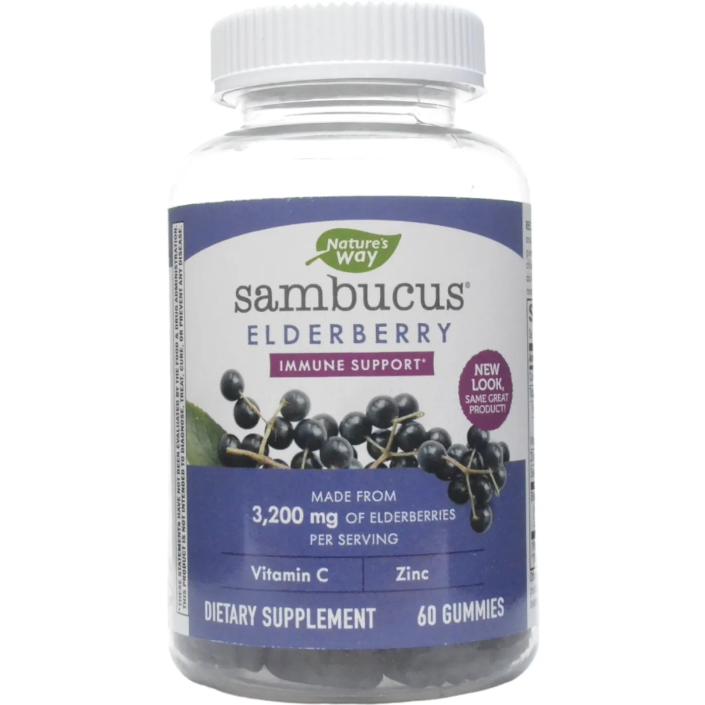 Sambucus Gummies Elderberry 60 gummies by Nature's Way