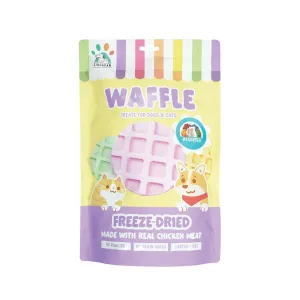 Singapaw Dogs & Cats Treats Freeze-Dried Waffle Assorted 120g