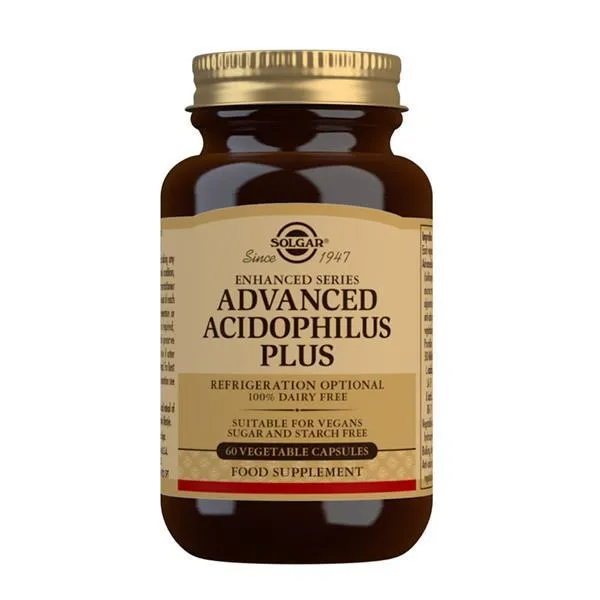 Solgar Advanced Acidophilus Plus 60 Capsules