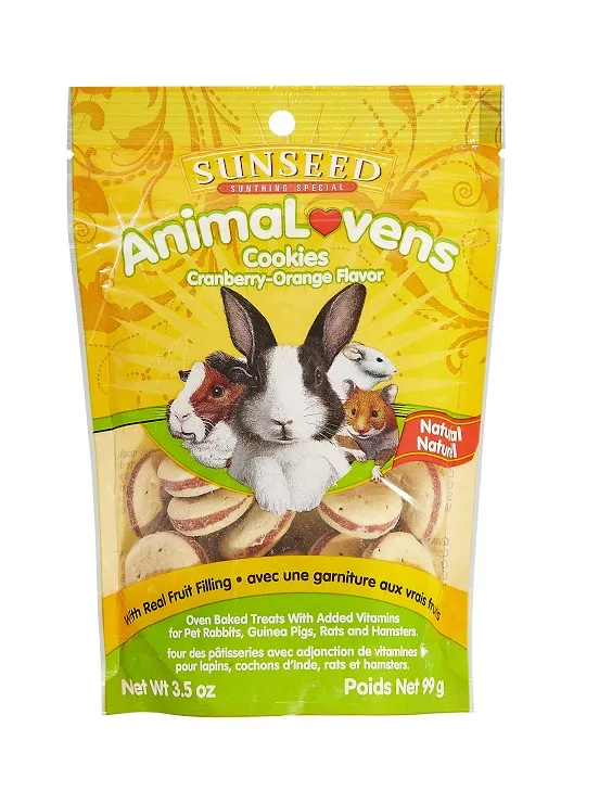 Sunseed AnimaLovens Cranberry-Orange Cookies For Small Animals 3.5oz