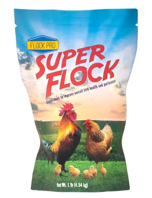 Super Flock Poultry Supplement Crumbles, 1 lb