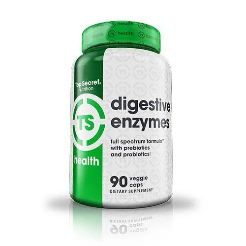 Top Secret Nutrition Digestive Enzymes Pre & Probiotics