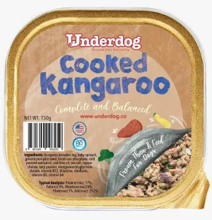 Underdog Cooked Kangaroo Complete & Balanced Frozen Dog Food (150g)