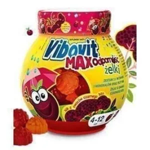 Vibovit Max immunity x 50 jellies full of vitamins for children 4years