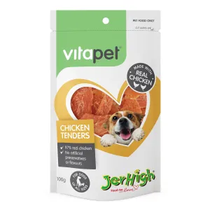 VitaPet Chicken Tenders Dog Treats 100g