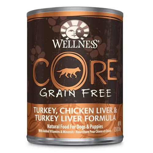 Wellness CORE Turkey, Chicken Liver, & Turkey Liver Formula