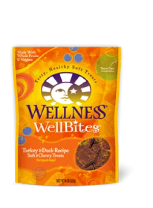 Wellness WellBites Turkey & Duck Dog Treat 227g