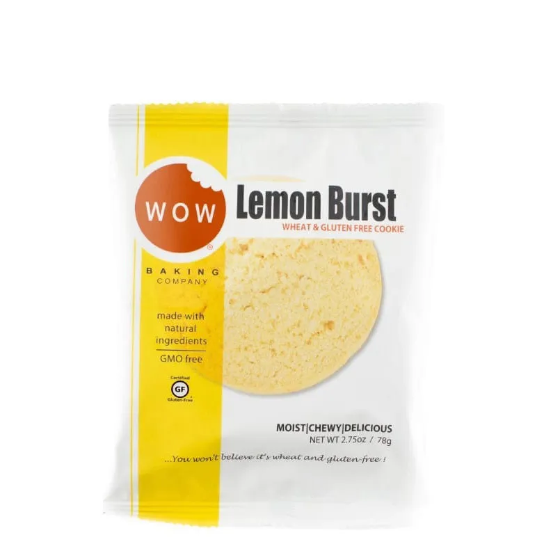 WOW BAKING - GLUTEN FREE LEMON BURST COOKIE