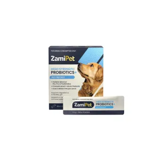 ZamiPet High Strength Probiotics Gut Protect for Dogs 30 Sachets^^^