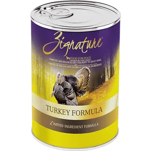 Zignature Turkey Limited Ingredient Formula Canned Dog Food 13oz