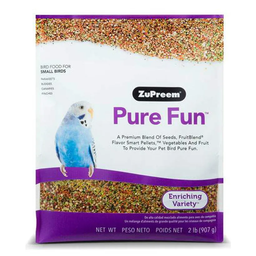 Zupreem Pure Fun for Small Birds 2lb